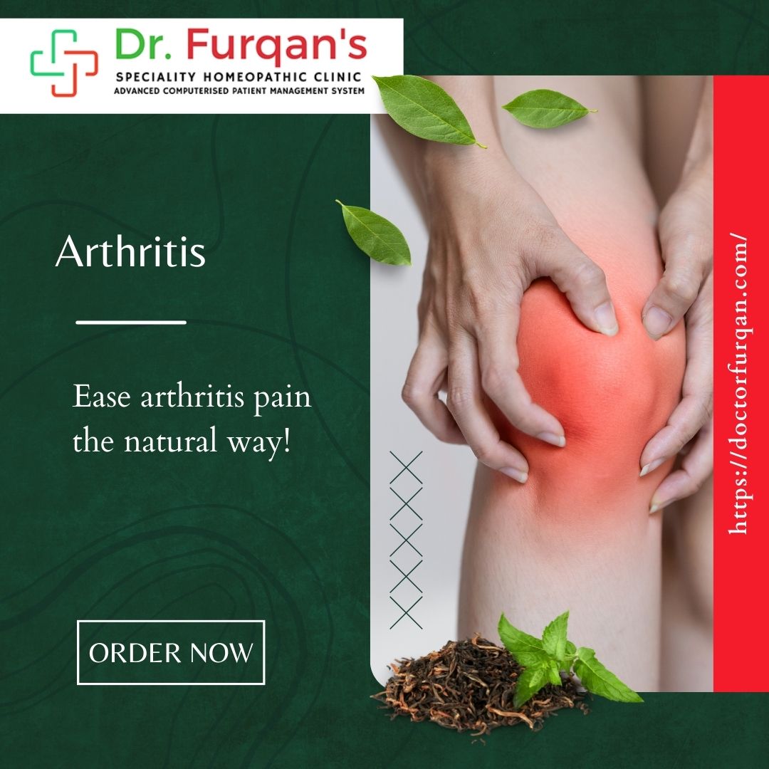 Relief from arthritis pain with TheWhitePills homeopathy